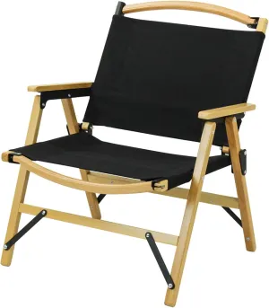 Outdoor Leisure Wooden Folding Chair Beach Deck Chair Self-Driving Tour Camping Fishing Chair