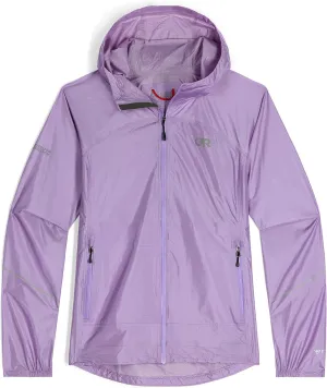 Outdoor Research Women's Helium Rain Jacket, Lavender, L