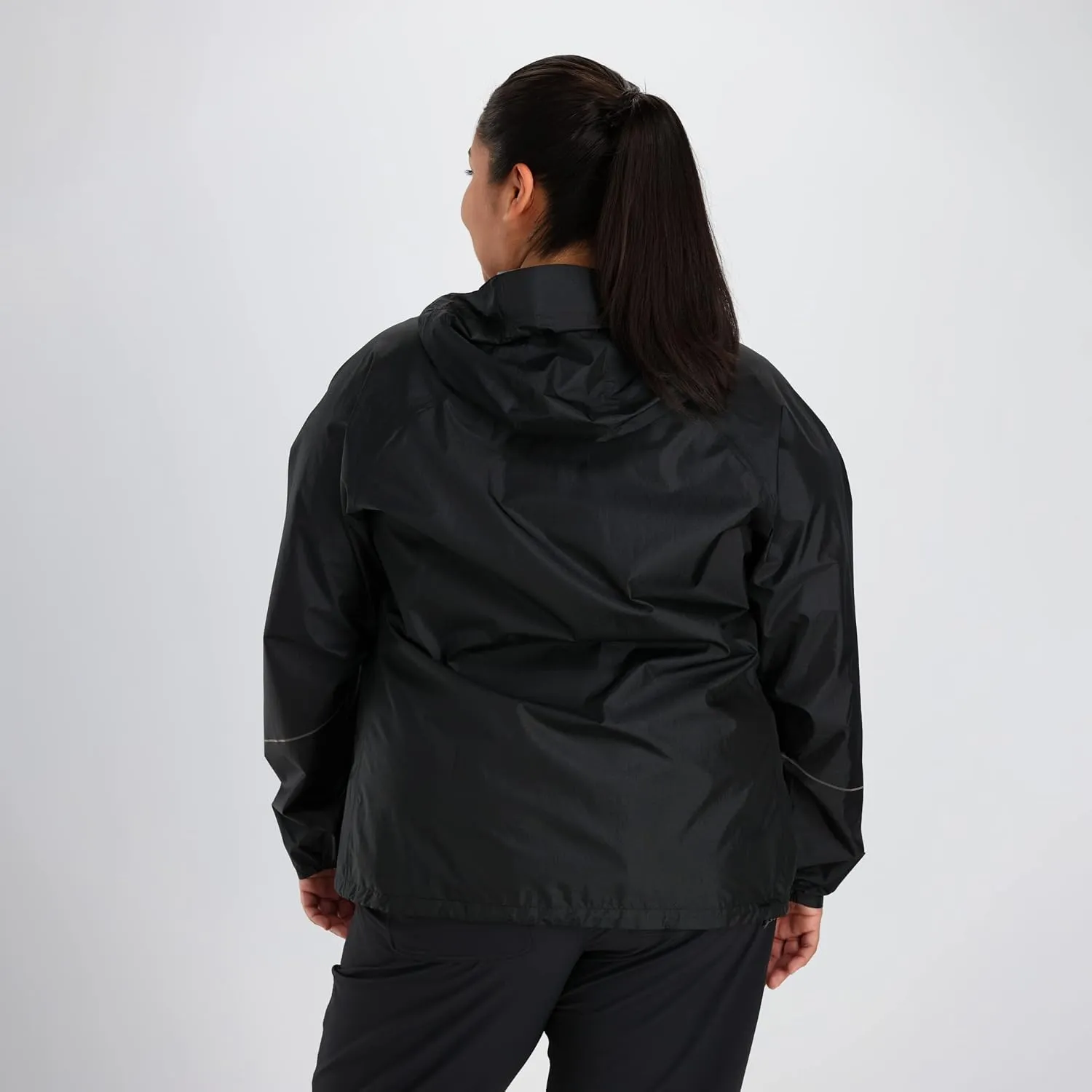 Outdoor Research Women's Helium Rain Jacket, Plus - Breathable Waterproof Jacket