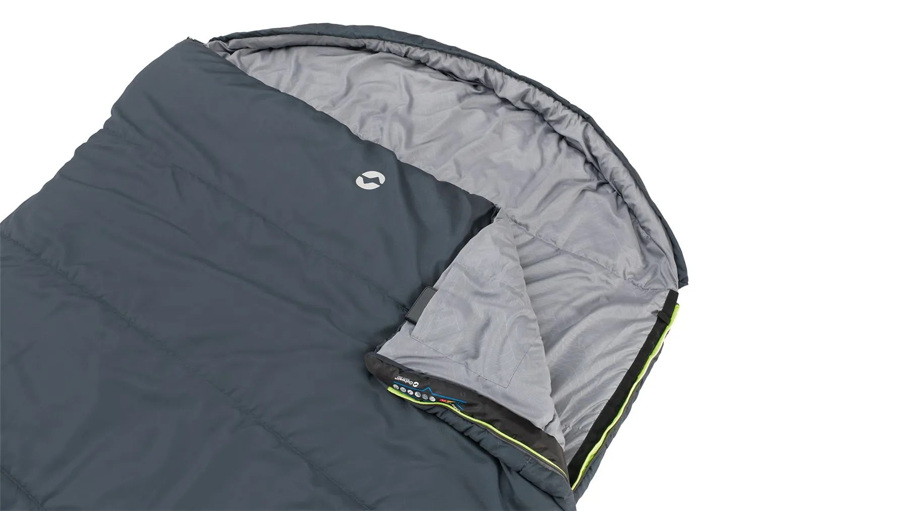 Outwell Campion Lux Double Dark Grey Double Sleeping Bag