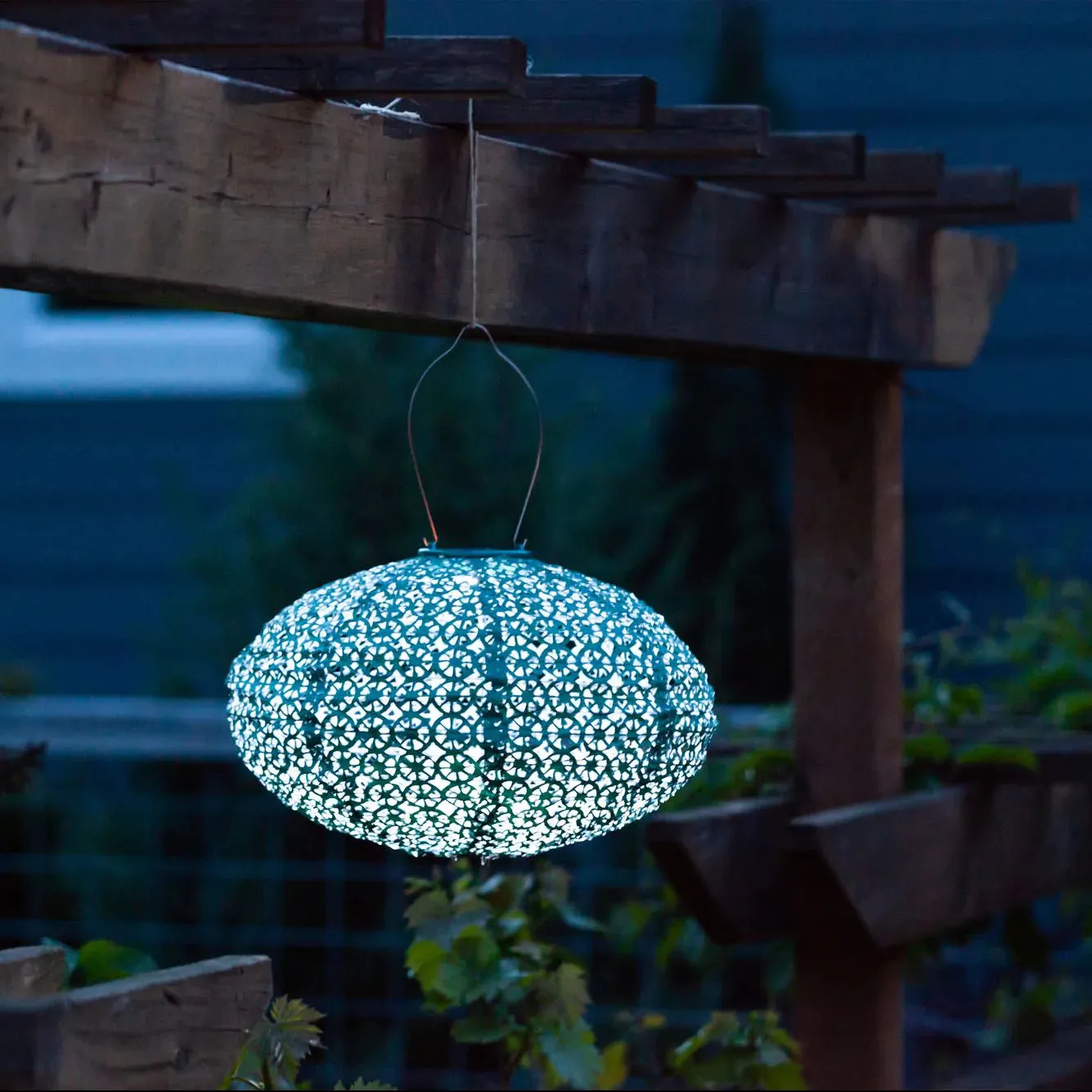 Oval Solar Lantern