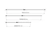Oztent Telescopic Awning Pole (2.2m)