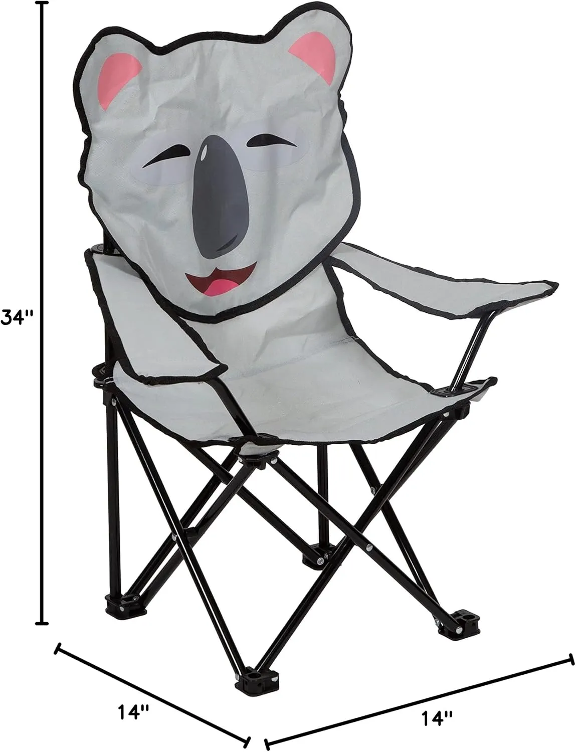 Pacific Play Tents 56107 Kora The Koala Animal Chair 31" x 14" x 14"