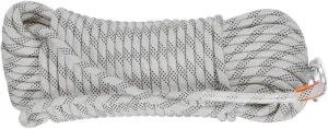 Parachute Rope Rescue Rope 10mm Static Rope Heavy Duty Rock Climbing Rope Escape Utility Cord for Rappelling,Mountaineering, Caving, Indoor Outdoor Camping (Color : White, Size : 10mm x 200m)