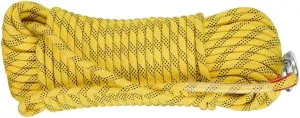 Parachute Rope Rescue Rope 10mm Static Rope Heavy Duty Rock Climbing Rope Escape Utility Cord For Rappelling,Mountaineering, Caving, Indoor Outdoor Camping ( Color : Yellow , Size : 10mm x 110m )