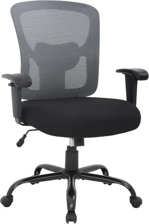 PayLessHere Ergonomic Desk Chair Office Chair Computer Chair 500lbs with Lumbar Support Wide Seat Adjust Arms Rolling Swivel High Back Task Executive Big and Tall Office Chair for Home Office，Grey