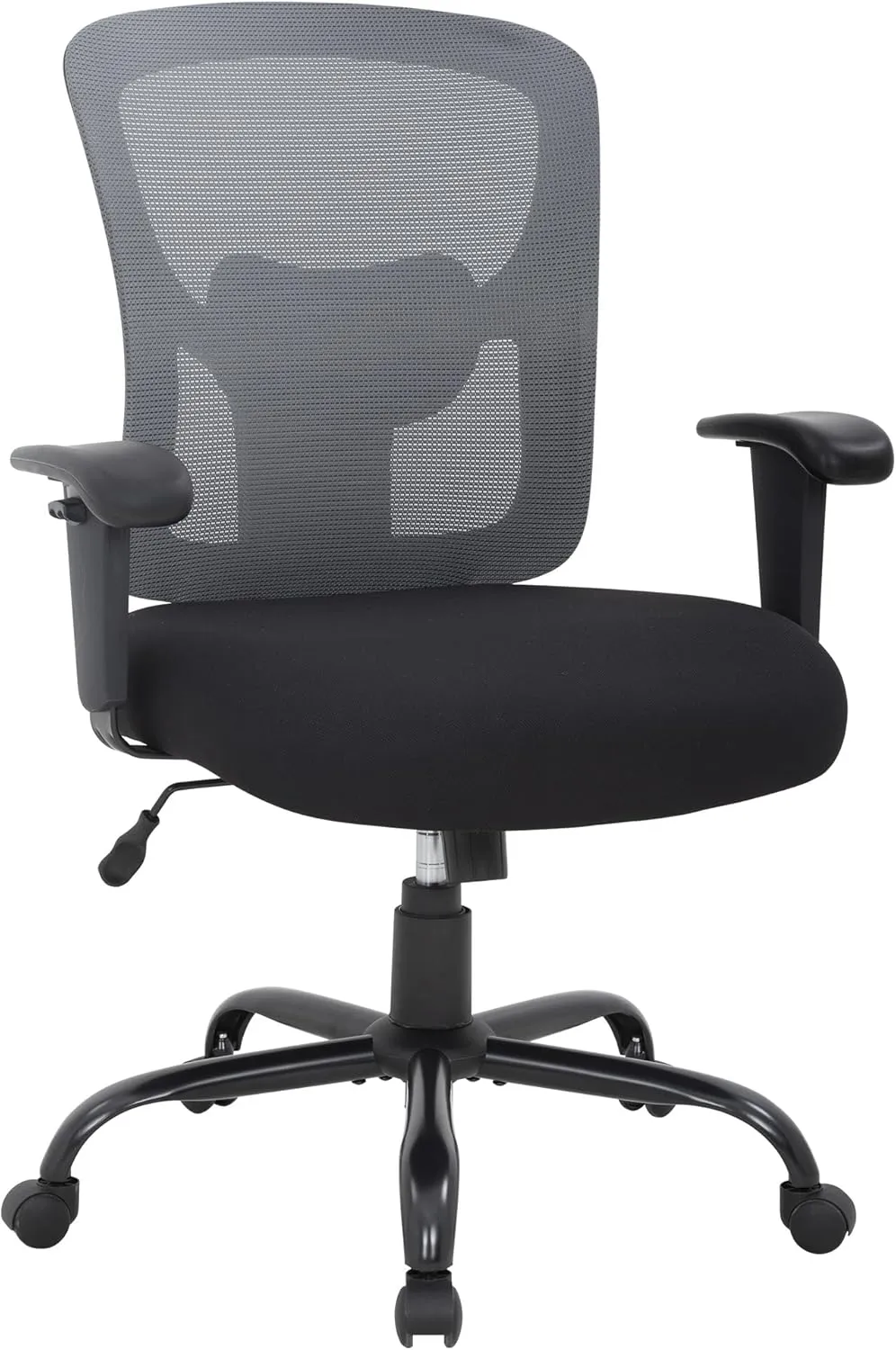 PayLessHere Ergonomic Desk Chair Office Chair Computer Chair 500lbs with Lumbar Support Wide Seat Adjust Arms Rolling Swivel High Back Task Executive Big and Tall Office Chair for Home Office，Grey