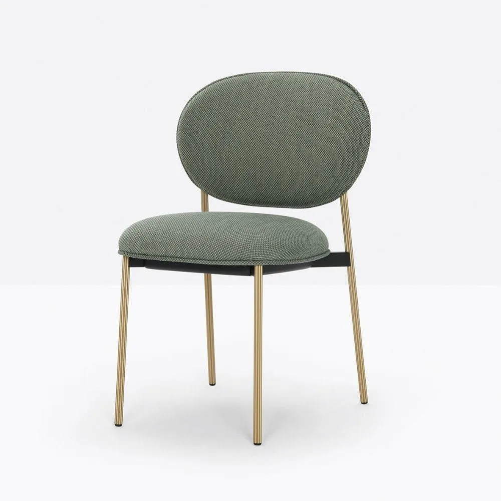 Pedrali Blume 2950 padded chair in fabric