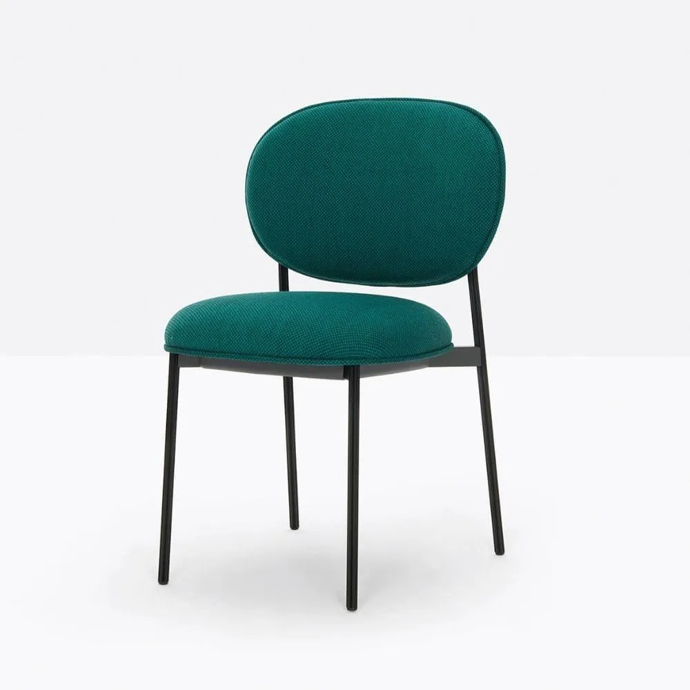 Pedrali Blume 2950 padded chair in fabric