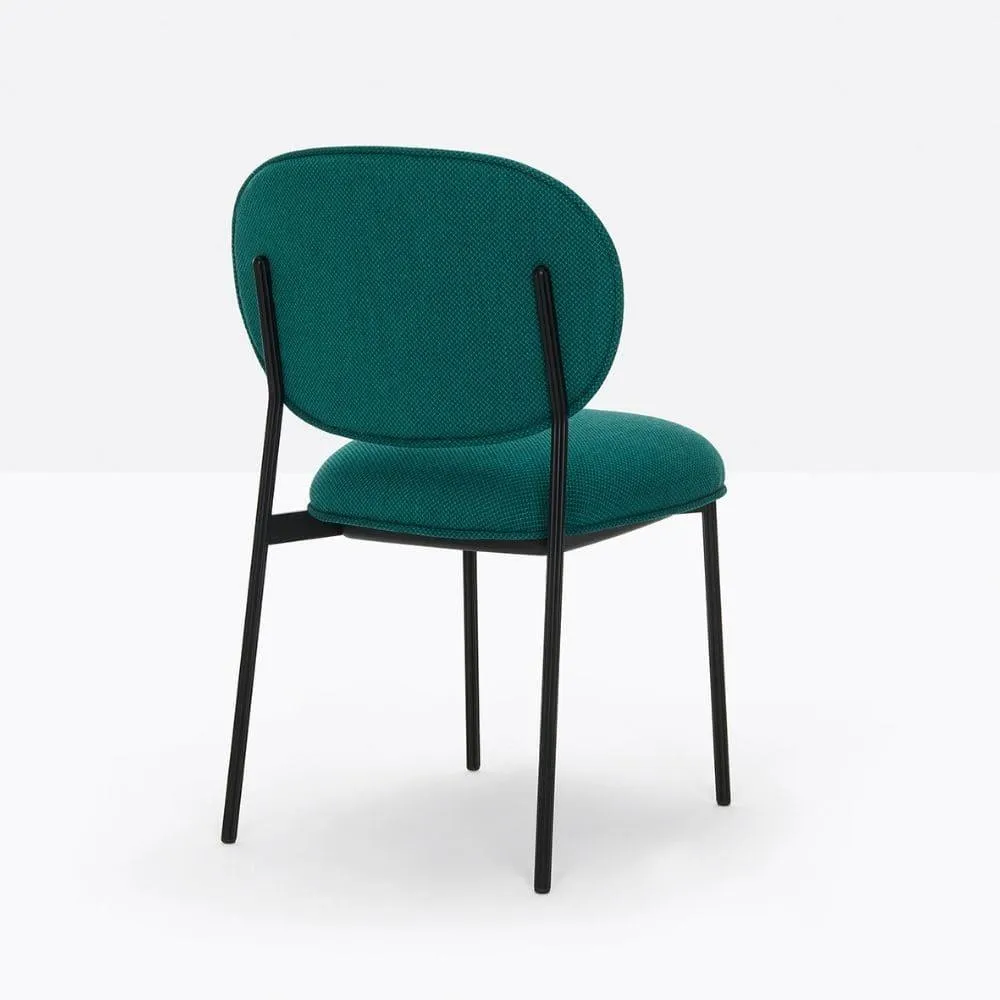 Pedrali Blume 2950 padded chair in fabric