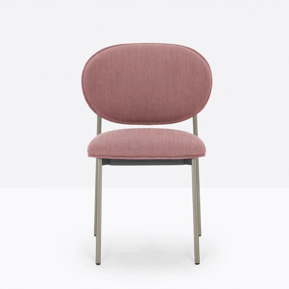 Pedrali Blume 2950 padded chair in fabric