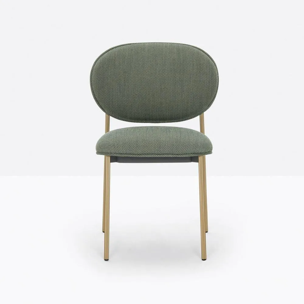 Pedrali Blume 2950 padded chair in fabric