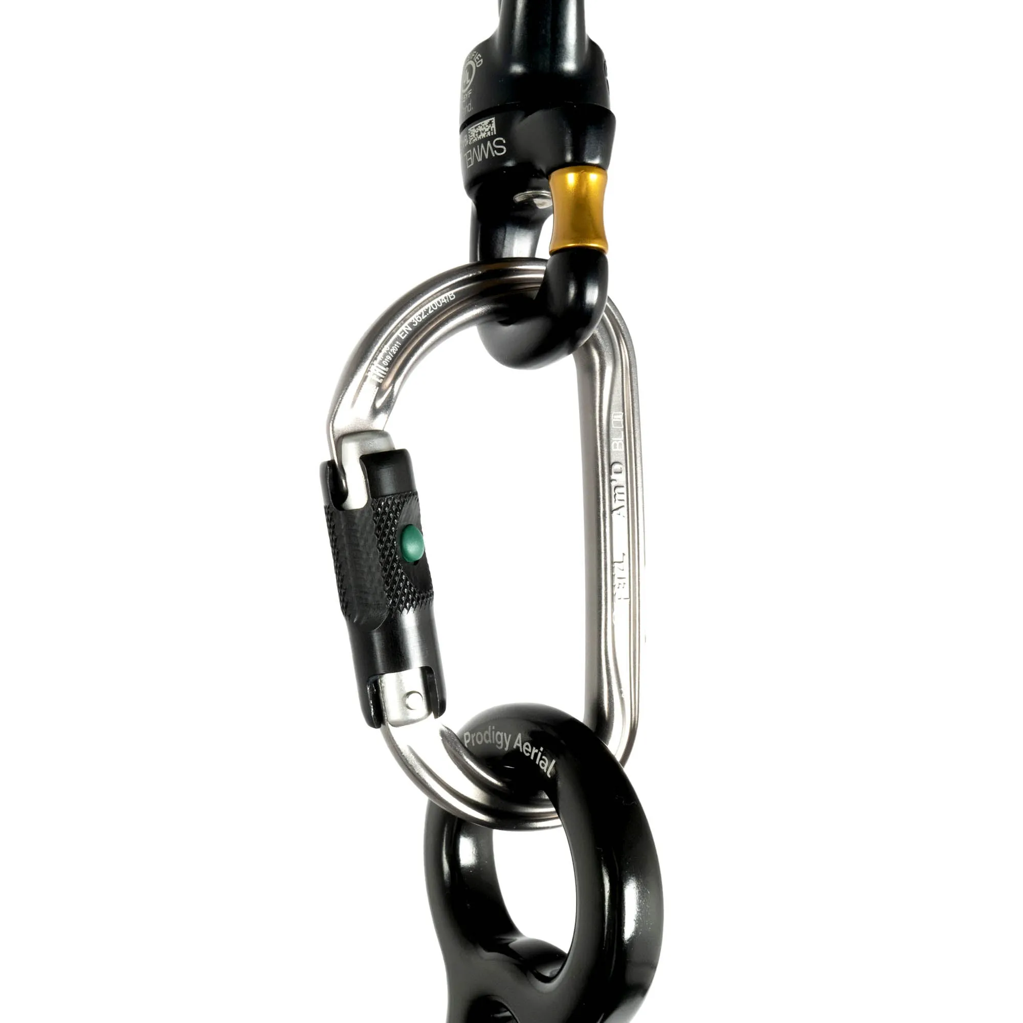 Petzl Carabiner AM'D Ball-Lock - M34A BL