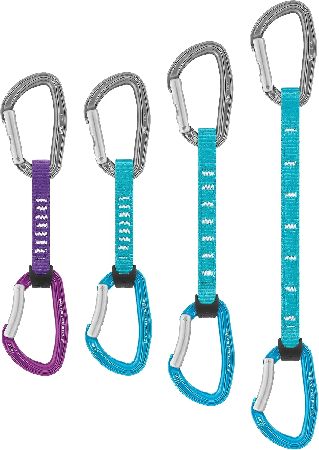 Petzl DJINN AXESS Quickdraw - Durable, Lightweight Quickdraw for Sport, Trad, and Aid Climbing