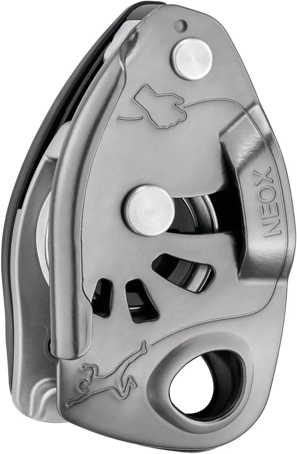 PETZL NEOX Belay Device with cam-Assisted Blocking