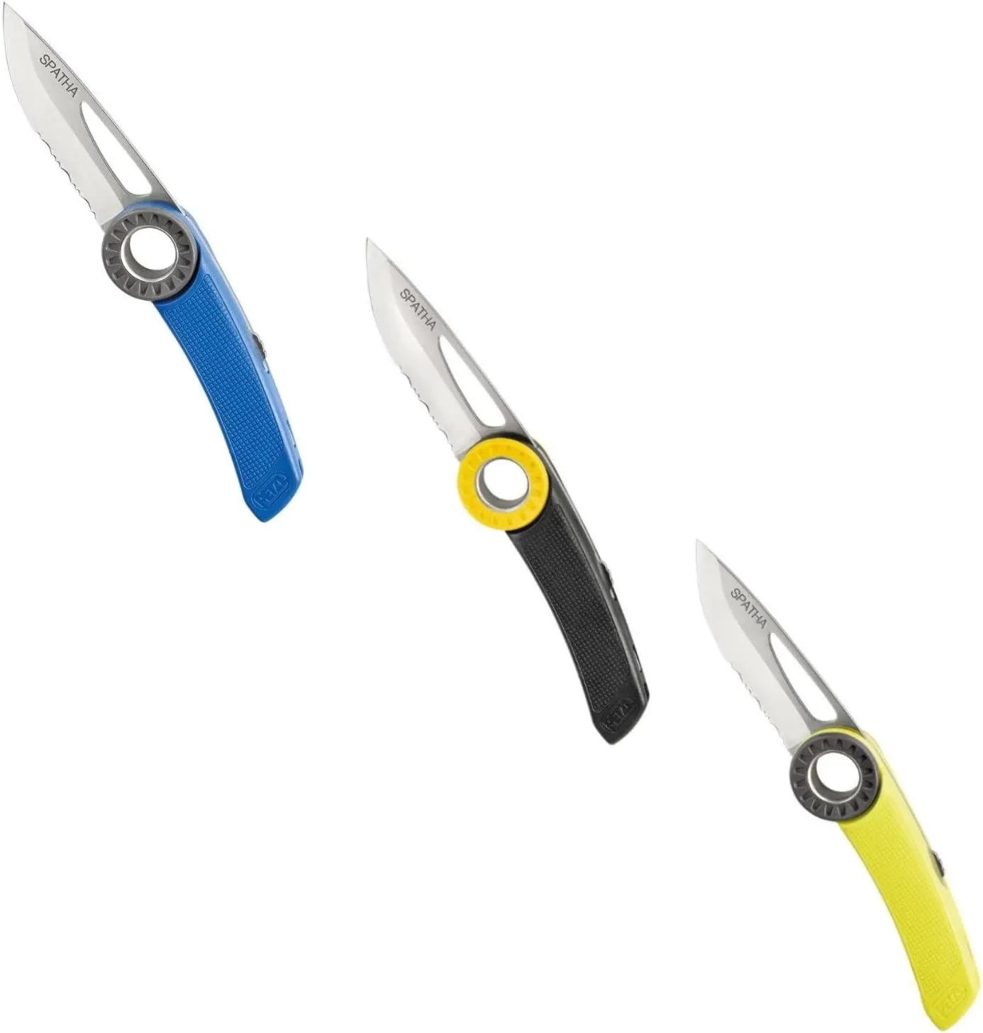 PETZL - Unique Spatha Knives - Yellow