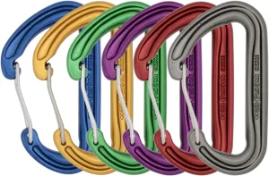 Phantom Wire Gate Carabiner 6 Pack - Assorted