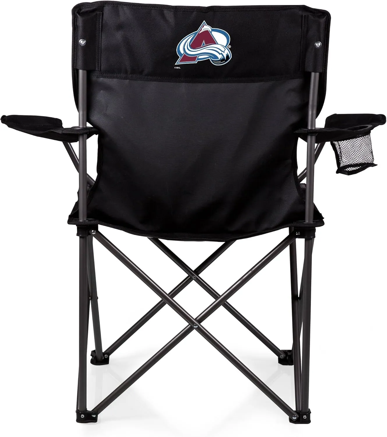 PICNIC TIME NHL Boston Bruins PTZ Portable Folding Camp Chair, (Black)