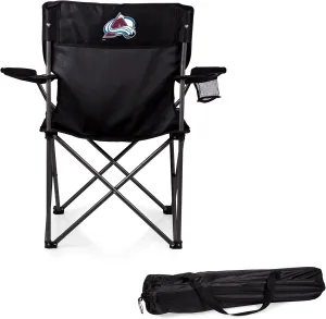 PICNIC TIME NHL Boston Bruins PTZ Portable Folding Camp Chair, (Black)