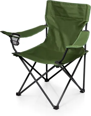 Picnic TIME PTZ Camp Chair, Picnic Chair, Beach Chair with Carrying Bag