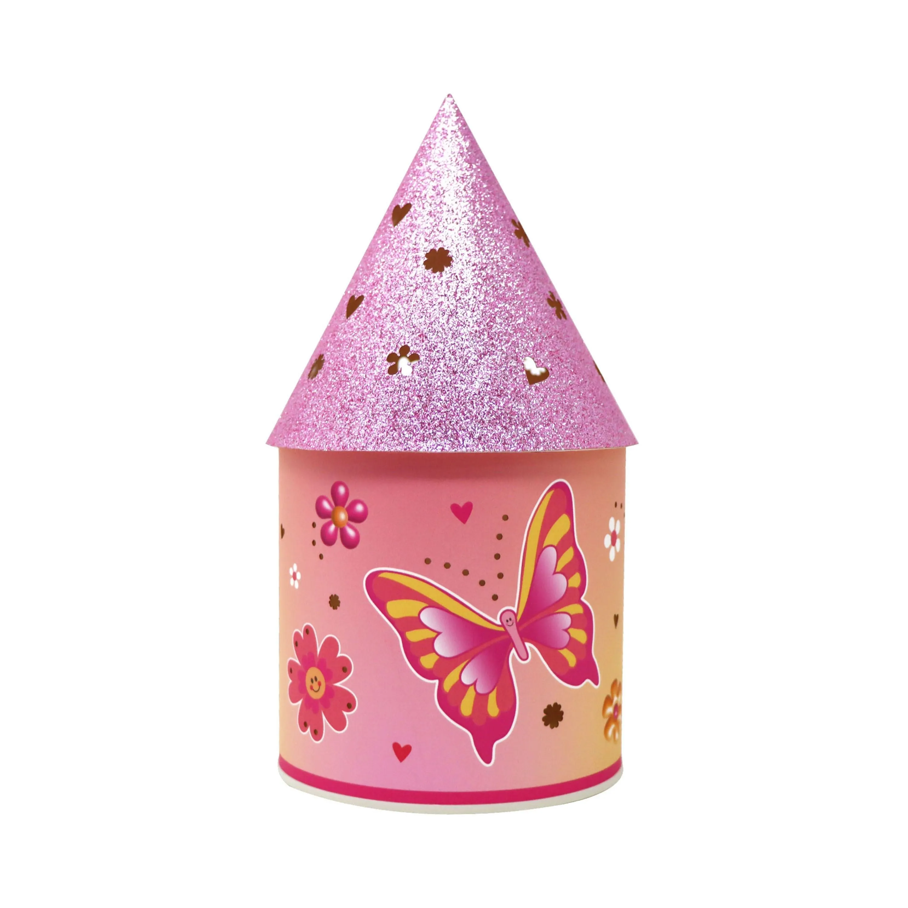 Pink Poppy Vibrant Vacation Colour Changing LED Lantern