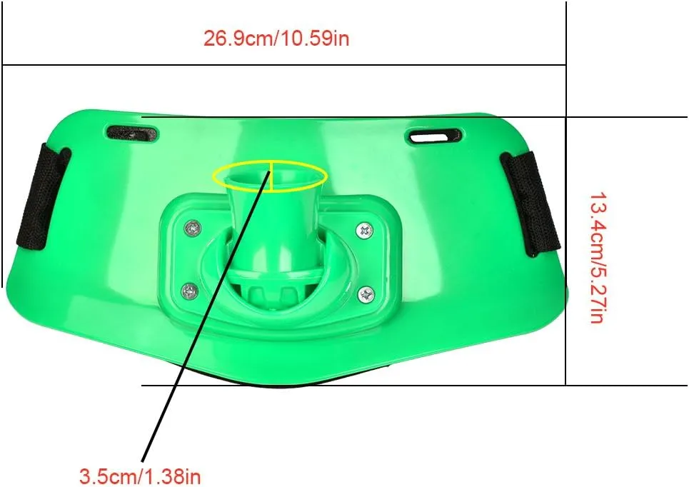 plplaaoo Fishing Belt, Fishing Rod Fighting Belt, Adjustable Waist Fighting Belt, Stand-up Offshore Gimbal Padded Fishing Belt Rod Holder Fish Tackle Accessories 10.6 x 5.3 x 2.9inch, Fishing Belt