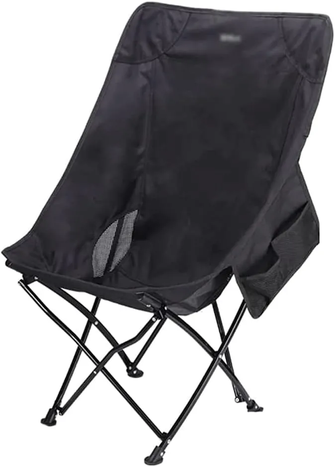 POCHY Luxury Folding Chair Fashionable Folding Chair Outdoor Fishing Chair Camping Chair Strong Bearing Capacity Foldable Home Recliner Folding Chair Comfortable