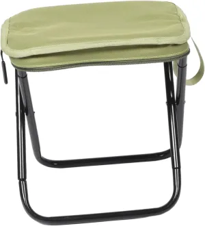 POPETPOP Portable Lightweight Folding Stool Compact Collapsible Chair for Fishing Hiking Gardening Travel and Beach Durable Carbon Steel and Design for Effortless Portability