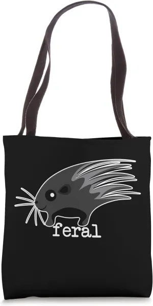 Porcupine, Feral Tote Bag