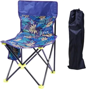 Portable Beach Chair Folding Camping Stool Portable Seats Fishing Chair for Camping Fishing Hikings Gardening Enduring