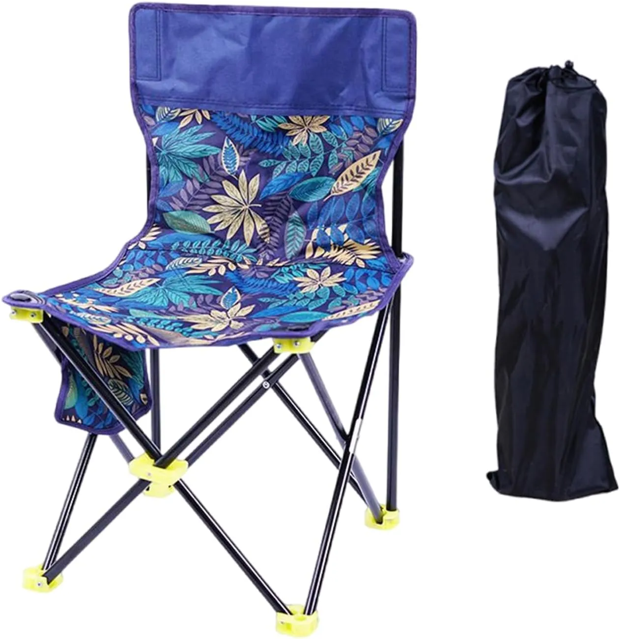 Portable Beach Chair Folding Camping Stool Portable Seats Fishing Chair for Camping Fishing Hikings Gardening Enduring