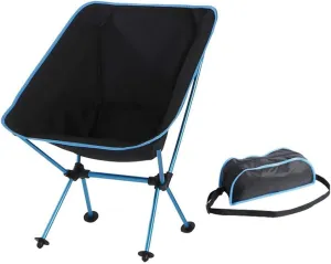 Portable Camp Chair Folding Camping Stool Outdoor Folding Chair for Camping Beach Backpacking Outdoor Festivals with Folding in Compact Bag Support 300lbs A Colour:B