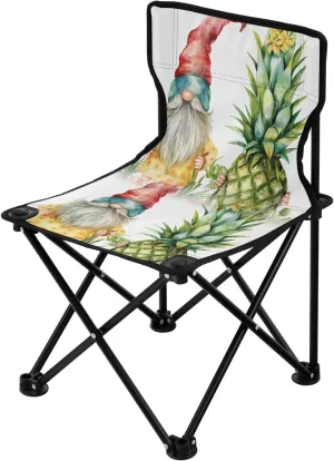 Portable Camping Folding Chairs Foldable Chair Small Gnome Pineapple Dwarf Lightweight Backpacking Outdoor Outside Fishing