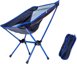 Portable Folding Chair Camping Chair Outdoor Leisure Beach Chair Rest Lunch Break Seat Portable Folding Mesh Chair Folding Backpacking Chair for Camping Foldable Chair Folding Camping Chair