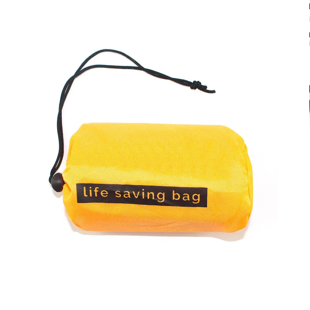 Portable In-vehicle Walking Cycling Outdoor Survival Warmth And Cold-resistant Sleeping Bag