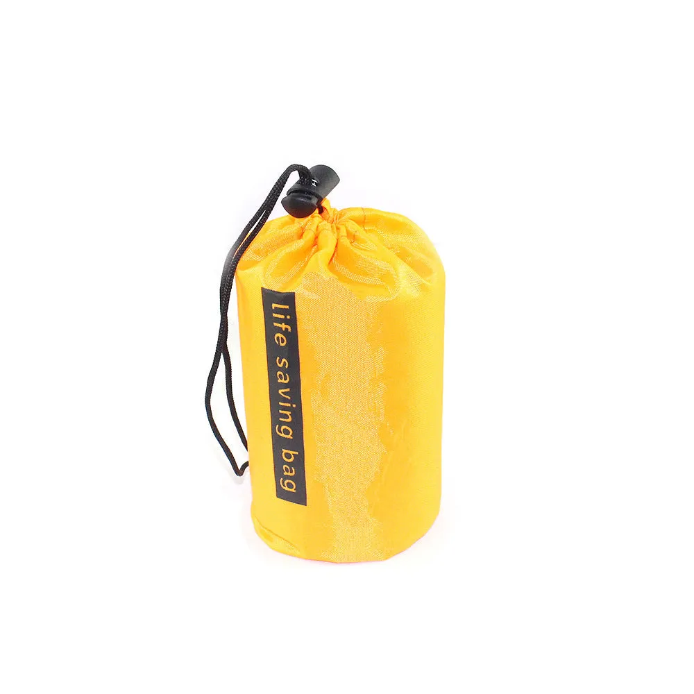 Portable In-vehicle Walking Cycling Outdoor Survival Warmth And Cold-resistant Sleeping Bag