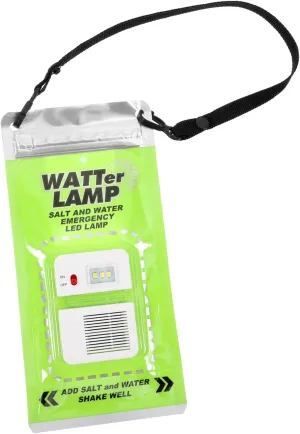 Portable Salt Water Lamp Battery Camping Light for Night Fishing and Outdoor Activities Lightweight Emergency LED Lantern for Wilderness Survival and Camping Essentials