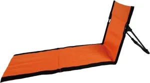 Portable Sun Lounger - Attractive Beach Recliner with Adjustable Backrest, Lightweight Sunbathing Seat | Compact Travel Chaise for Camping Poolside Patio Picnic Lawn, Waterproof Relaxation Mat
