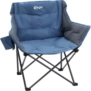 PORTAL 32In Extra Wide Camping Chair for Adults, Oversized Folding Chair with Cup Holder & Carry Bag, Heavy-Duty Outdoor Chair Supports 350 lbs, Portable for Camping, Lawn, Patio