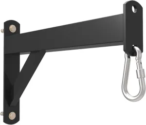 Punch Bag Bracket Heavy Duty Include.Carabiner with Lock, Mounting Screws, Lengthen The Fixed Plate 30Cm, Resilient Punch Bag Wall Bracket for Boxing Fitness at Home