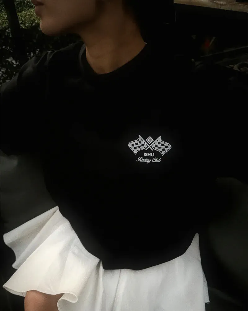 "Retro Racing" T-Shirt - Black