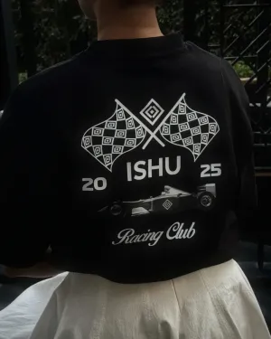 "Retro Racing" T-Shirt - Black