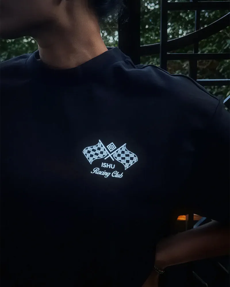 "Retro Racing" T-Shirt - Black