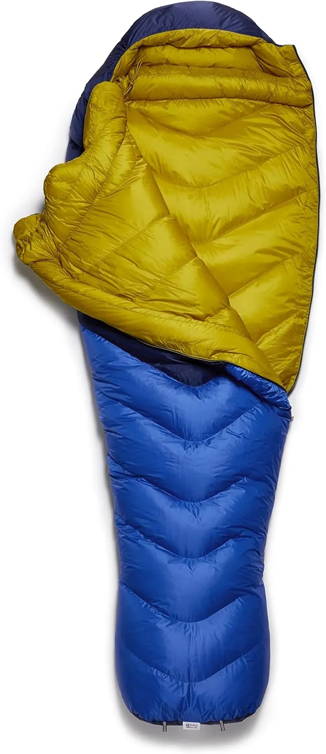 Rab Neutrino Down Insulated Lightweight Mummy Sleeping Bag for Climbing & Mountaineering