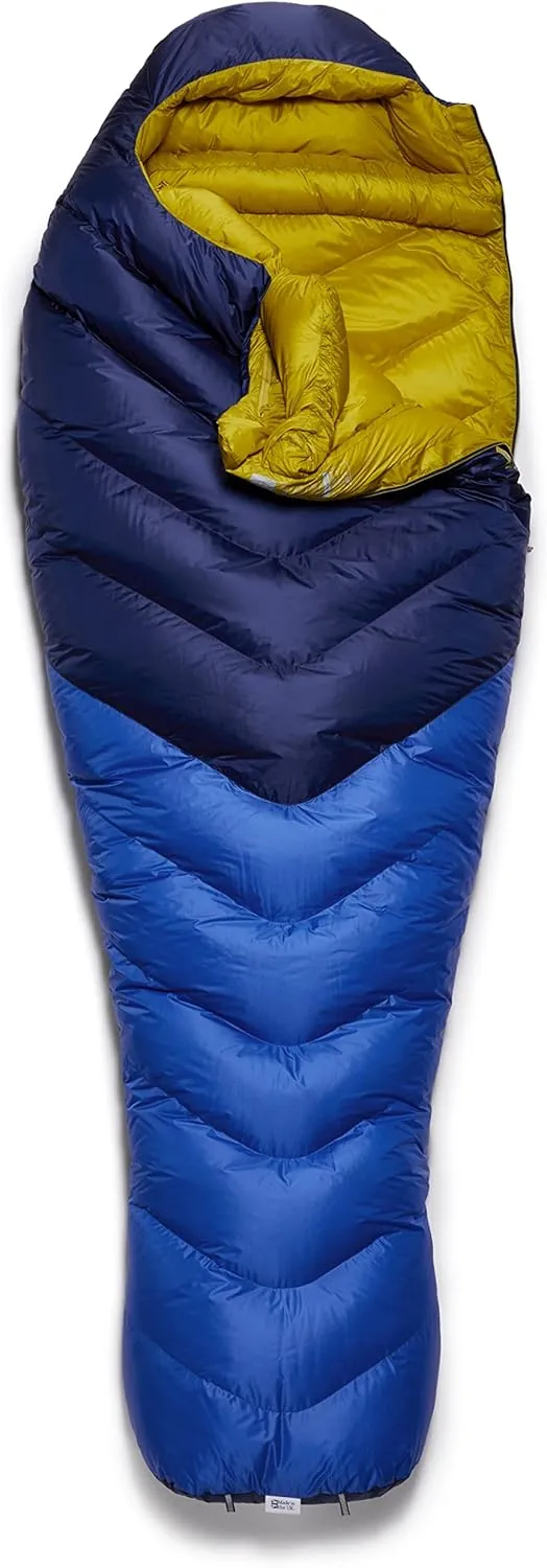 Rab Neutrino Down Insulated Lightweight Mummy Sleeping Bag for Climbing & Mountaineering