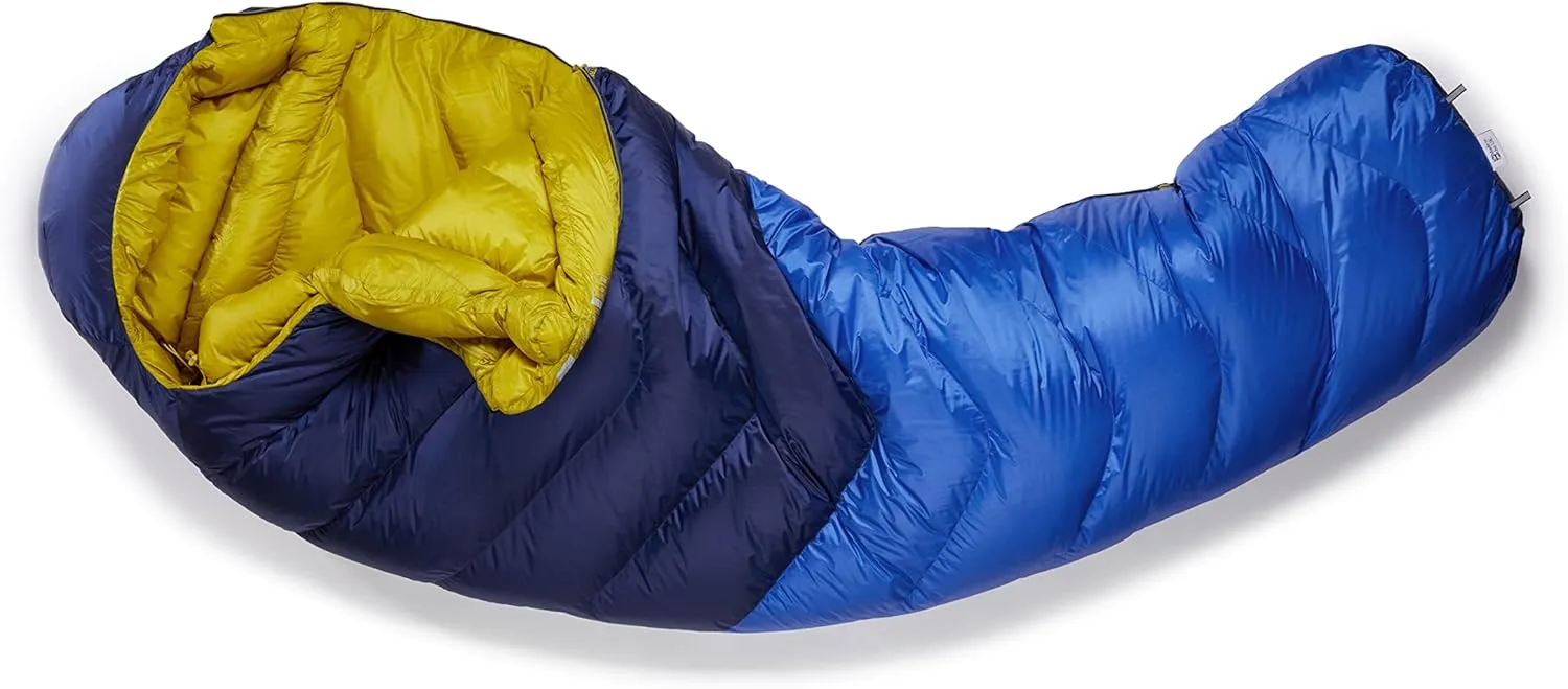 Rab Neutrino Down Insulated Lightweight Mummy Sleeping Bag for Climbing & Mountaineering