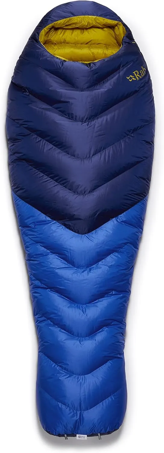 Rab Neutrino Down Insulated Lightweight Mummy Sleeping Bag for Climbing & Mountaineering