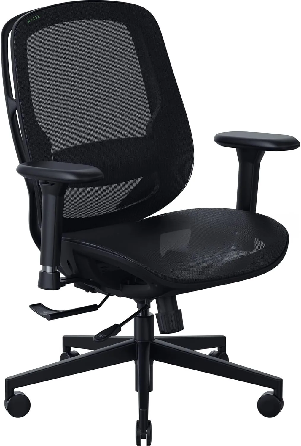 Razer Fujin Mesh Ergonomic Gaming Chair: Ultra-Durable & Breathable - 130 Degree Recline - Adjustable Lumbar Support - 3D Padded Armrests - Premium Frame - Sturdy Build