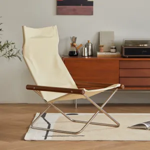 Rowell Canva Folding Lounger Chair