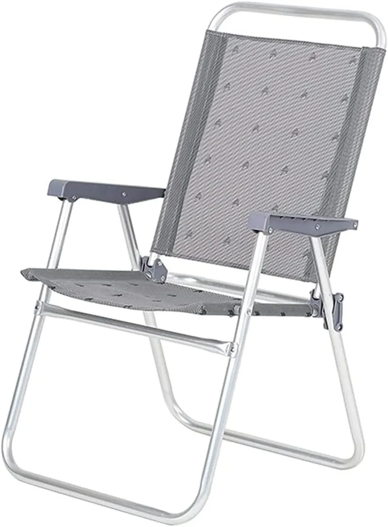 RUVOO Camping Chair Folding Chairs Lawn Chairs Outdoor Camping Portable Folding Chair Beach Seat Lightweight Lazy Lunch Break Recliner for Fishing Travel Folding Chair Camp Chair Moon Chair